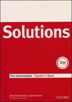 Solutions Pre-Intermediate Teacher´s Book