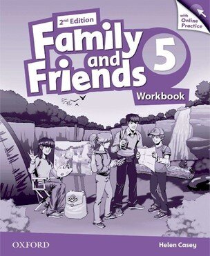 Family and Friends 5 Workbook 2nd Ed W/Online prac