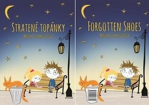 Stratené topánky (obojstranná a dvojjazyčná kniha)