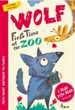 Wolf first time at the ZOO - I Read, You Read – With Stickers!