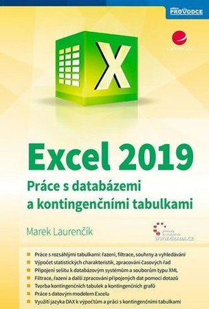 Excel 2019 Práce s databázemi a kontingenčními tab