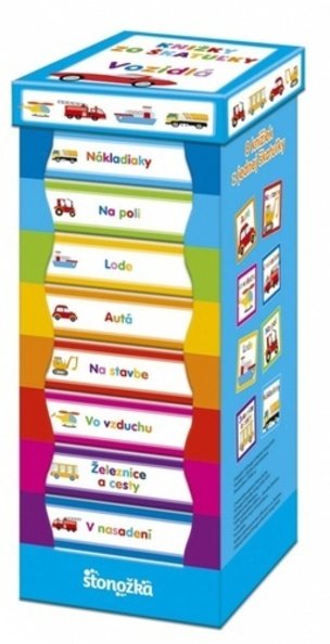 Knižky zo škatuľky Vozidlá