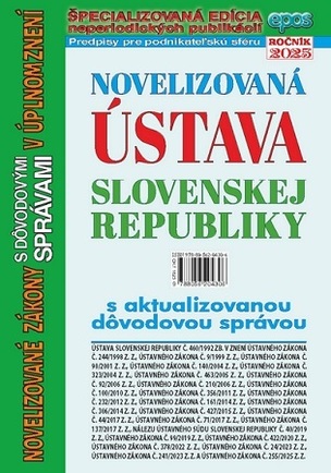Novelizovaná ÚSTAVA Slovenskej republiky