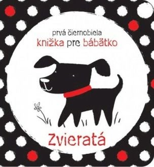 Prvá čiernobiela knižka pre bábätko Zvieratá
