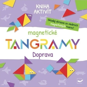 Kniha aktivít magnetické TANGRAMY Doprava