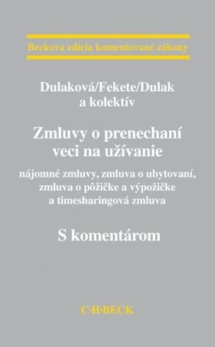 Zmluvy o prenechaní veci na užívanie 