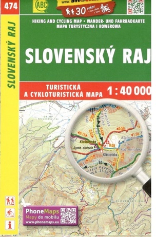 Mapa Slovenský raj 1:40000