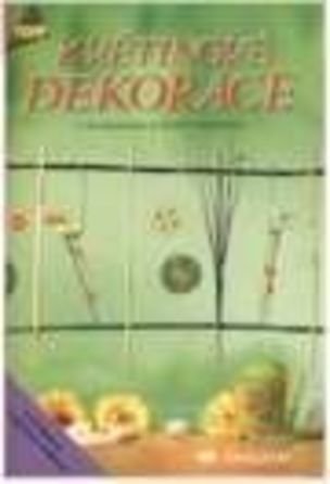 Květinové dekorace z windowcolor a dal.materiálů