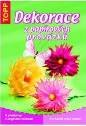 Dekorace z papírových provázků