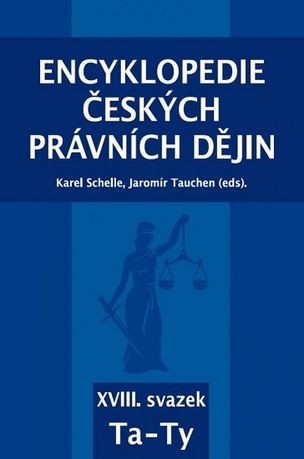 Encyklopedie českých právních dějin - XVIII. svazek