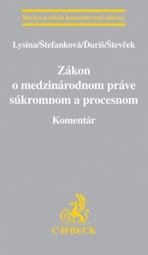 Zákon o medzinárodnom práve súkromnom a procesnom. Komentár