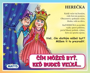 Leporelo Čím môžeš byť, keď budeš veľká