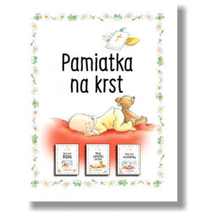 Pamiatka na krst - kolekcia 3 knižiek