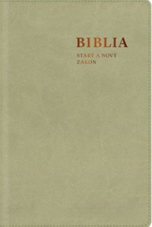 Biblia. Starý a Nový zákon, s mapami, mentolová (stredný formát)