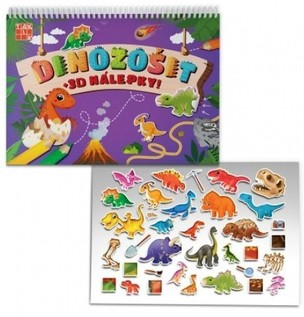 Dinozošit + 3D nálepky