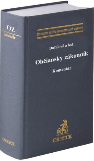 Občiansky zákonník. Komentár