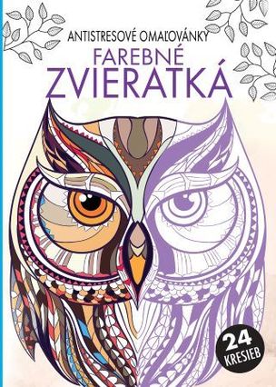 Farebné ziveratká - Antistresové omaľovánky