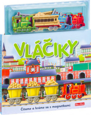 Vláčiky - čítame a hráme sa s magnetmi