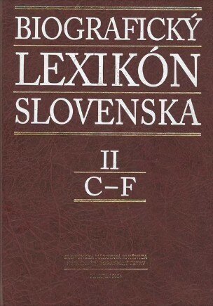 Biografický lexikón Slovenska II C-F
