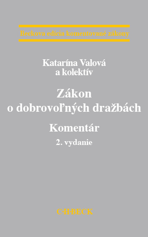Zákon o dobrovoľných dražbách. Komentár 2. vydanie