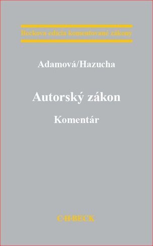 Autorský zákon. Komentár