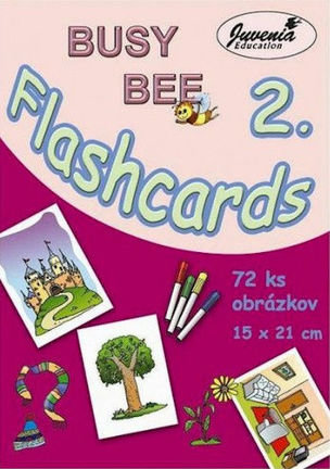 Busy Bee 2 Flashcards 2. časť - 72 obrázkov