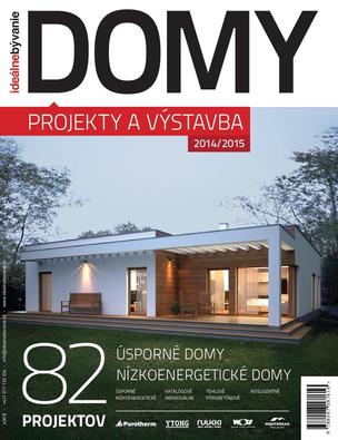 Domy - projekty a výstavba 2014/2015