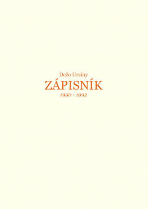 Zápisník 1990 - 1992