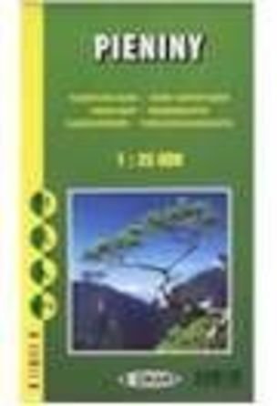 Mapa Pieniny 1:25 000