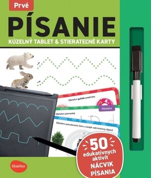 Kúzelný tablet & stierateľné karty – Prvé PÍSANIE