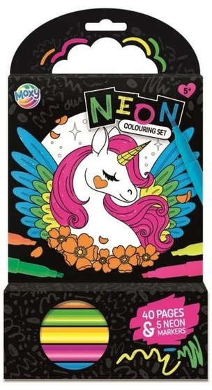 Neonové omaľovanky