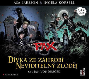 Pax 3 & 4 - Dívka ze záhrobí & Neviditelný zloděj - CDmp3 (Čte Jan Vondráček) (Larssonová Asa, Ingela Korsellová