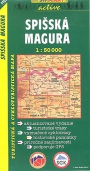 Mapa Spišská Magura 1:50 000 