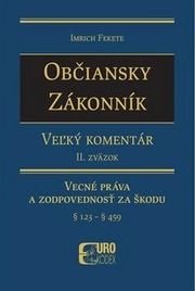 Občiansky zákonník Vecné práva a zodpovednosť za škodu