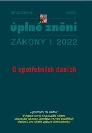 Aktualizace I/6 2022 O spotřebních daních