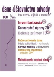 DUO 1/2024 – Dane, účtovnictvo, odvody bez chýb, pokút a penále