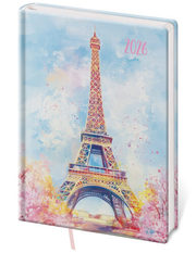 Denní diář 2026 A5 Vario Lyra Paris