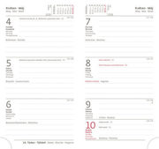 Kapesní diář 2026 Vario Red design