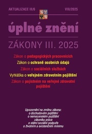 Aktualizace III/6 2025