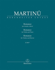 Romance pro housle a klavír H 186bis