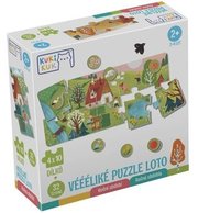 Kukikuk Véééliké puzzle Loto Roční období