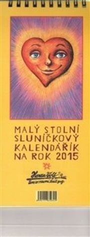 Malý stolní sluníčkový kalendářík na rok 2015