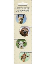 Magnetické minizáložky Zvieratká