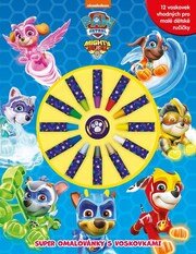 Tlapková patrola - Super omalovánky s voskovkami
