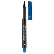 Permanentní popisovač Faber-Castell 1525 M modrý