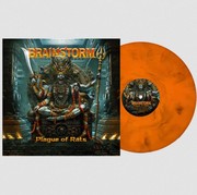 Brainstorm:  Plague Of Rats Ltd (Orange-Black Marbled)