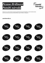Pexeso Hrdinové Paměti národa
