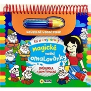 Sněhurka a sedm trpaslíků - Čti a vybarvuj Magické vodní omalovánky