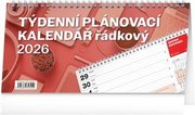 Stolní kalendář Týdenní Plánovací řádkový 2026