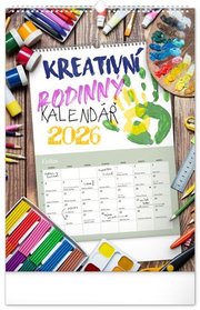 Kreativní rodinný kalendář 2026